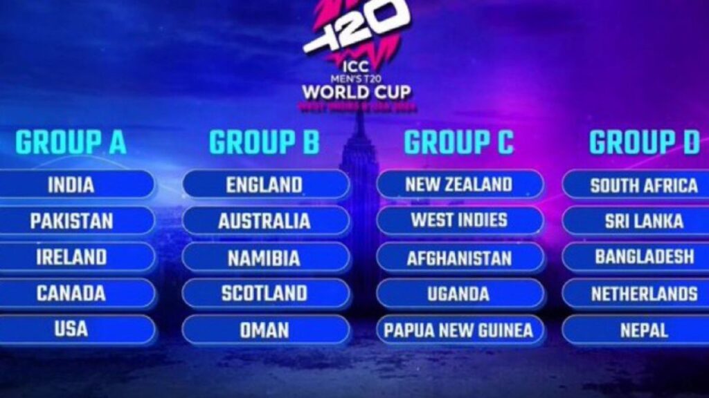 T20 World Cup schedule