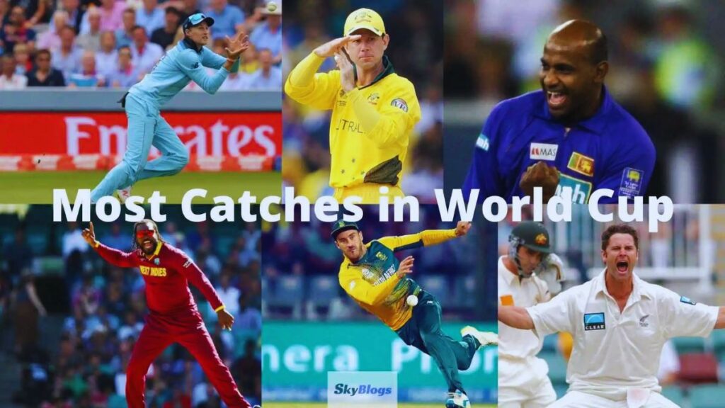 Most Catches in World Cup