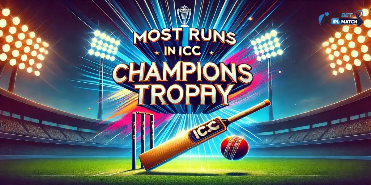 Most Runs in ICC Champions Trophy
