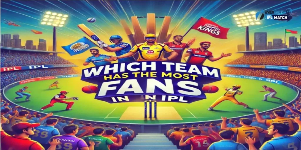 Most Fan Following Team in IPL