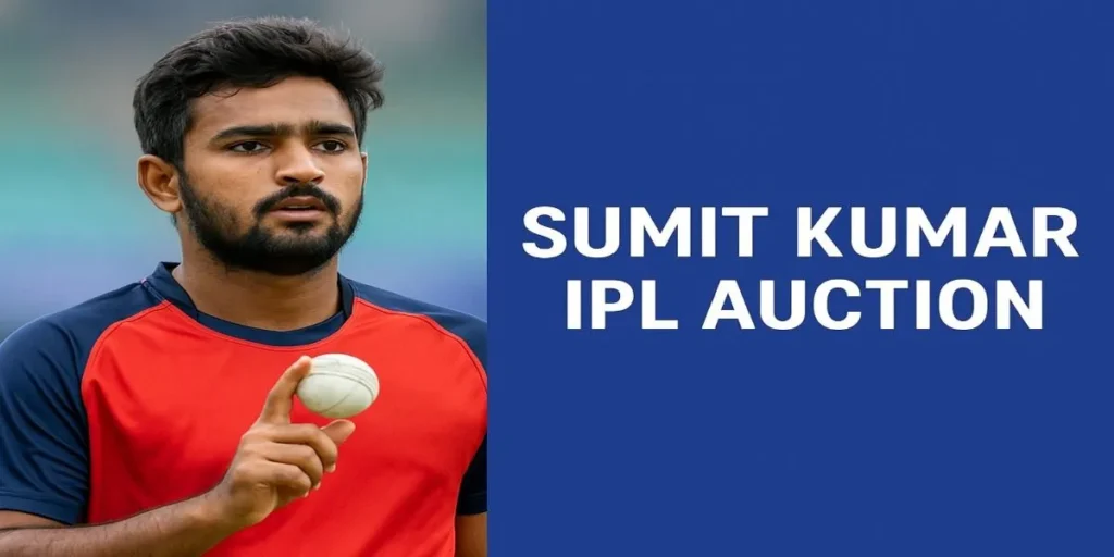 Sumit Kumar IPL Auction