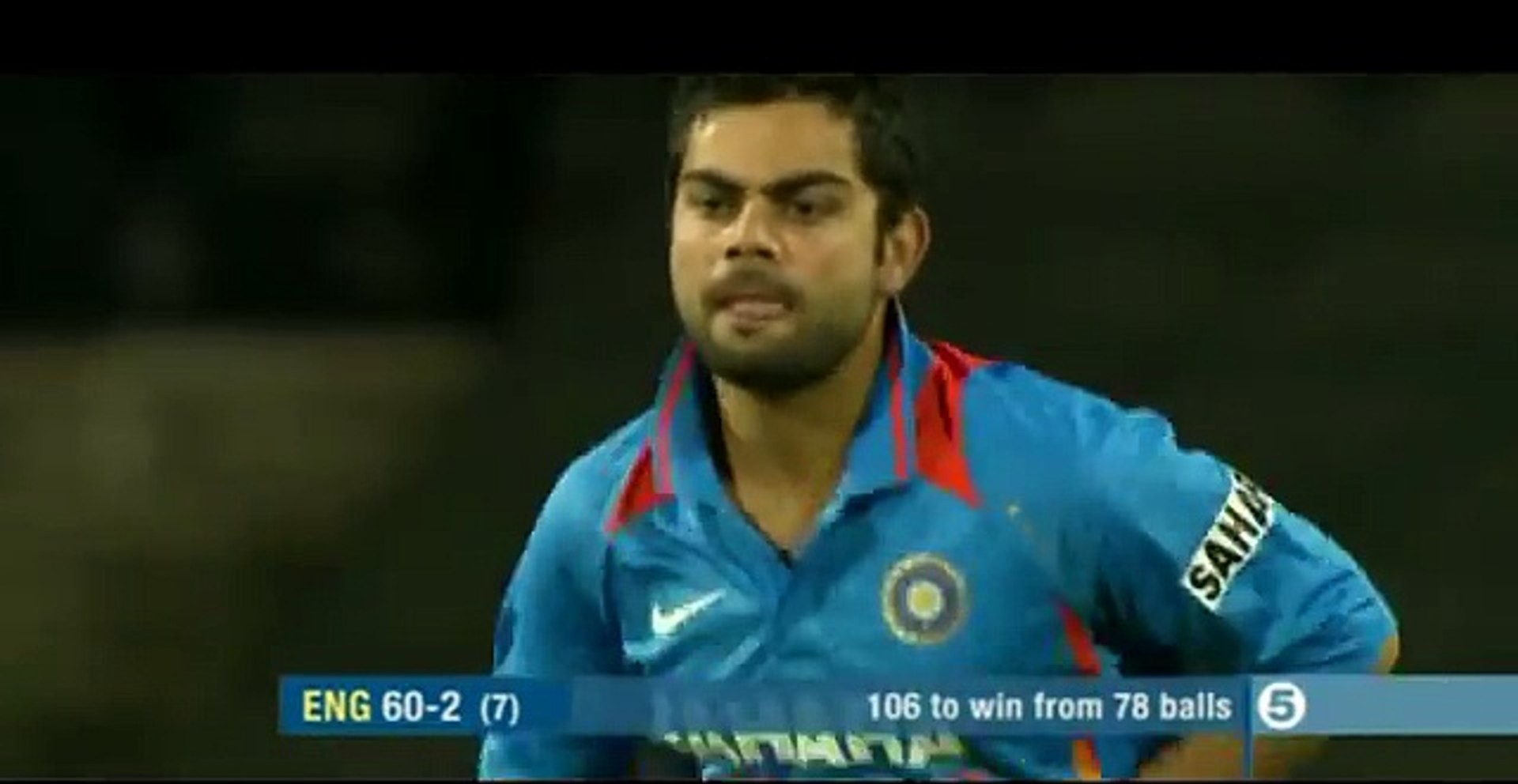 Kohli’s 0th ball wicket, emphasizing its rarity in international cricket.