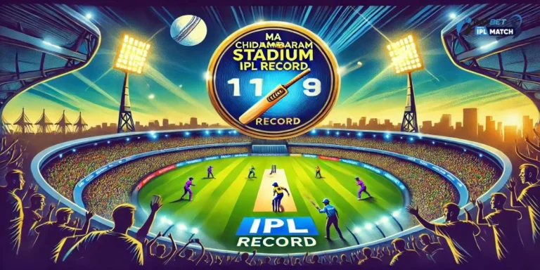 MA Chidambaram Stadium IPL Records