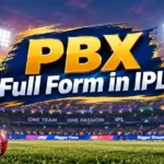 PBX Full Form in IPL