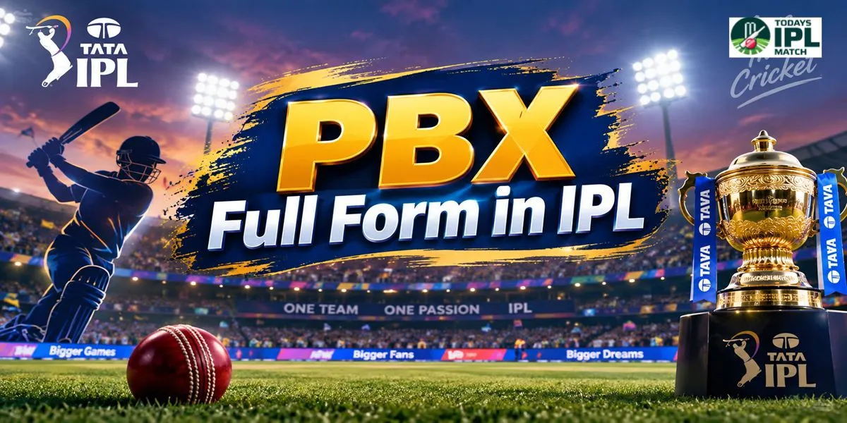 PBX Full Form in IPL